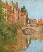 Charles Warren Eaton Bruges painting